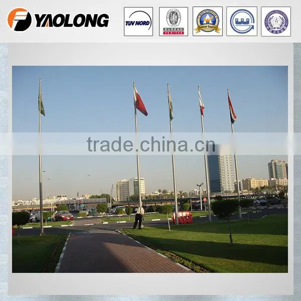 China Factory Stainless Steel Flag Pole for Hotel photo-3