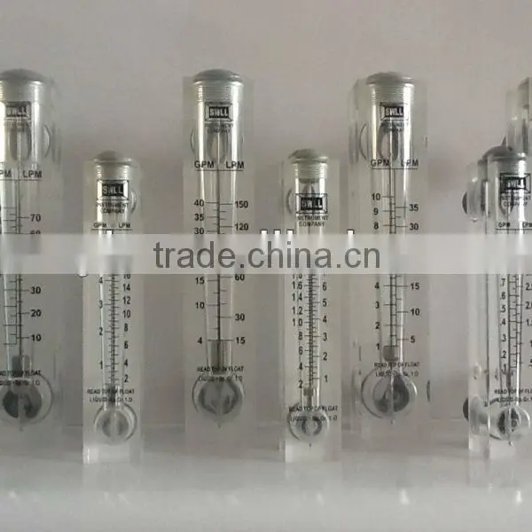 Acrylic Liquid Rotameter Panel Type Flowmeter photo-3