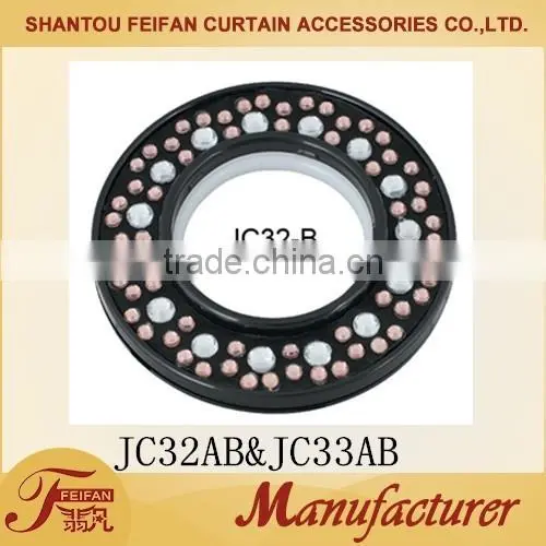 JC32 AB and JC33 AB Plastic Curtain Eyelet Curtain Eyelet Tape Curtain Rings photo-2