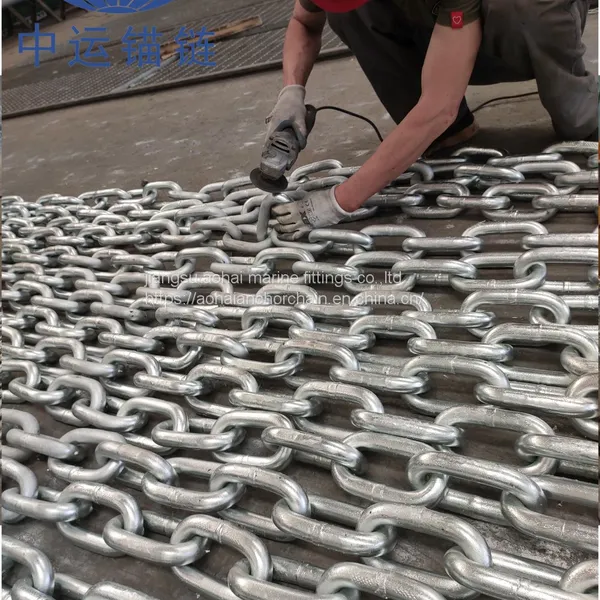 40mm Open Link Anchor Chain With CCS Certificate photo-5