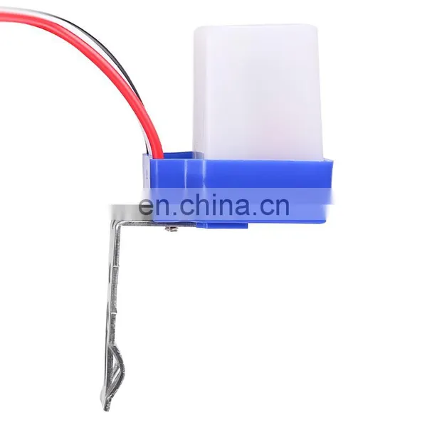 Automatic On Off Photo Switch Auto Photocell Street Light Switch DC AC 12V 24V 220V 50-60Hz 10A Photo Control Sensor Switch photo-5
