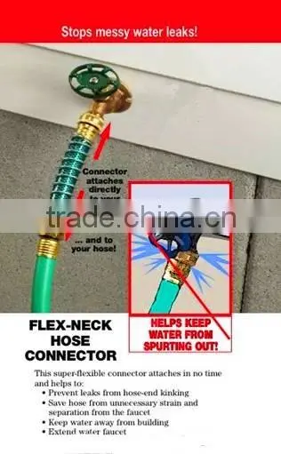 Garden Flexible Hose Connector With Spring/flex Neck Hose Connector photo-4