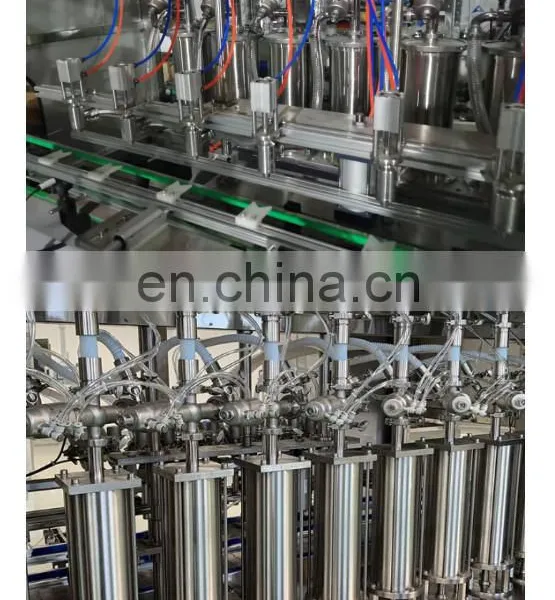 Automatic Alcohol Hand Sanitizer Gel Liquid Filling Machine For Chemical Industry With Capping Labeling Machine photo-3