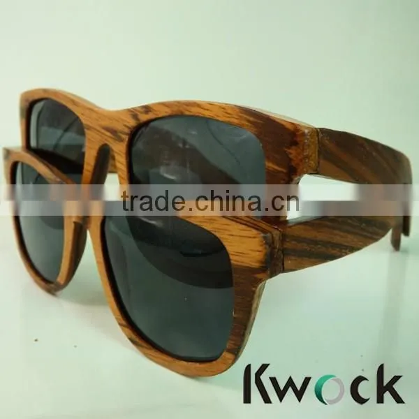 DIY Trend of Fashion Handmade Wood Frame Sunglasses Special Zebra Wood Glasses Quality Choice photo-2