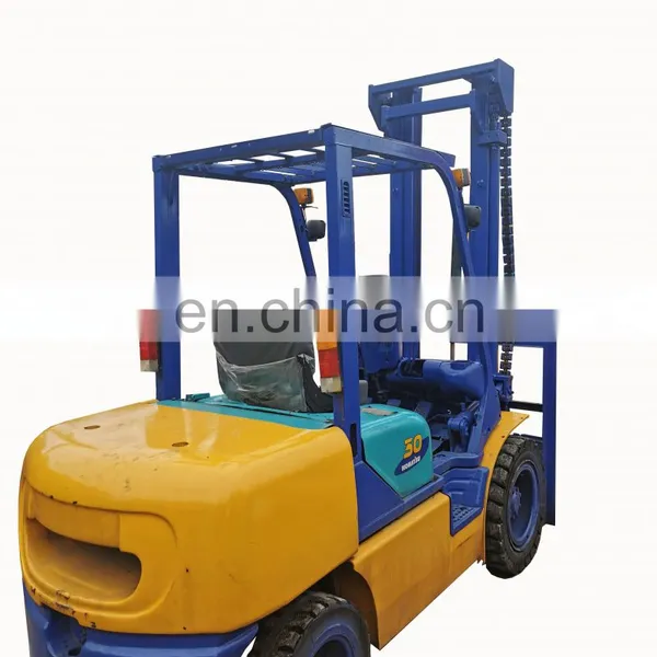 Secondhand Original Fork Truck Komatsu 3 Ton Diesel Forklift With Nice Condition photo-3