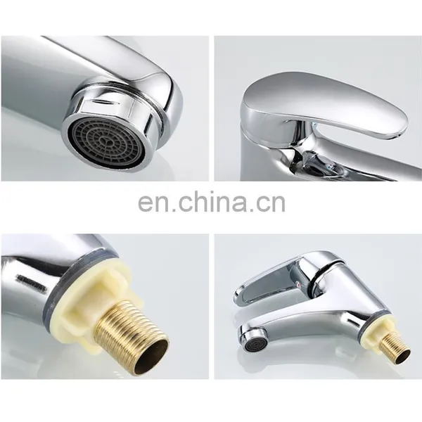 Sales Promotion Hotel Bathroom Basin Shower Faucets Sink Mixers photo-4