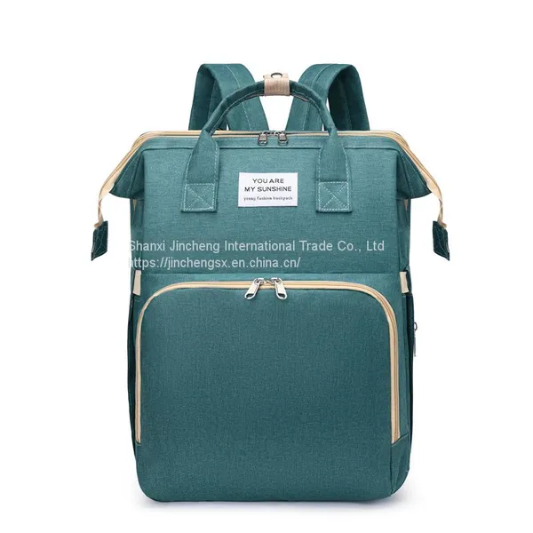 Waterproof Baby Diaper Bag Baby Diaper Bag Large Capacity Mummy Backpack photo-3