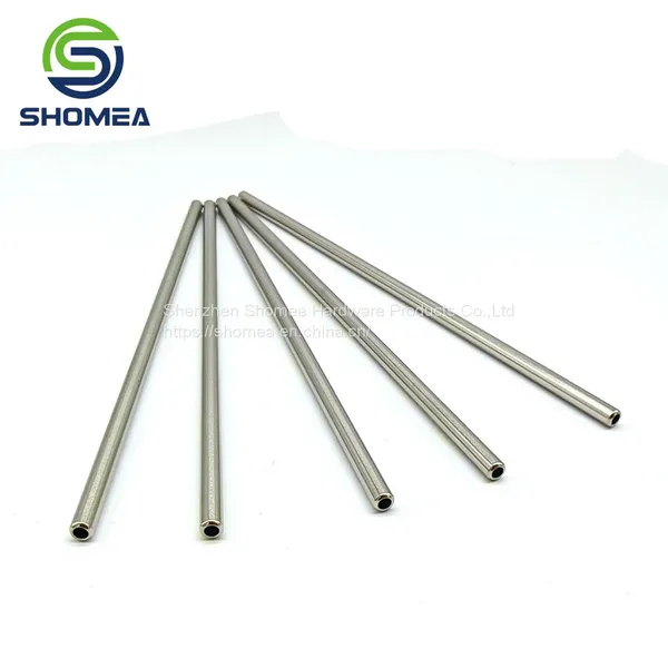 SHOMEA Customized Small Diameter Thin Wall Stainless Steel Suction Tube With Swaged Hole photo-5