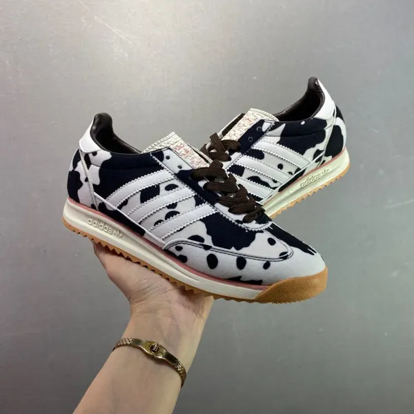 Adidas Wales Bonner x Sl 72 KRS Classic Retro Low-top Casual Sports Jogging Shoes for Men and Women photo-2