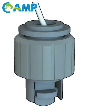 Sensor de flujo de turbina FLS F3.10 de alta precisión con cuerpo de ABS/PVDF – Ideal para tratamiento y filtración de agua