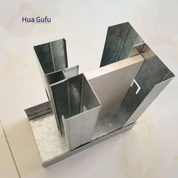 Huazhifu Prefabricated High-soundproof Wall 112 Keel, Vibration-damping Z-shaped Light Steel Keel for Hotel Soundproof Wall