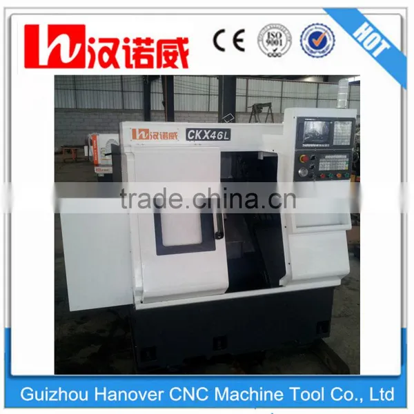 Slant Bed Cnc Lathe CKX46L Turning Center Lathe Machine Slant Bed 450 Max Swing Diameter 3 Jaw 6'' Chuck photo-6