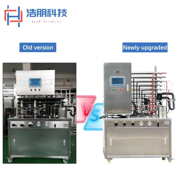 Upgraded Laboratory UHT Ultra-High Temperature Sterilizer & Aseptic Filling System | Professional Milk Juice Pasteurization Equipment photo-3