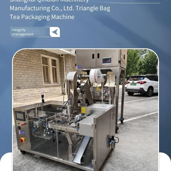 Suitable for Both Fine-leaf Tea and Large-leaf Tea. Qindian Packaging Machine Prevents Material Jamming and Has High Efficiency.