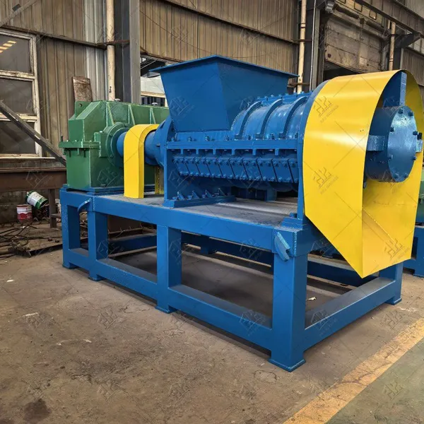 Agriculture Film Spiral Crushing Machine Plastic Film Foil Screw Spiral Shredder