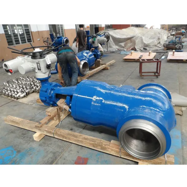 ANSI API Z85H Forged Steel A216 CF8M High Pressure Welded Stainless Steel Hard Seal Gate Valve With Pneumatic Actuator photo-5