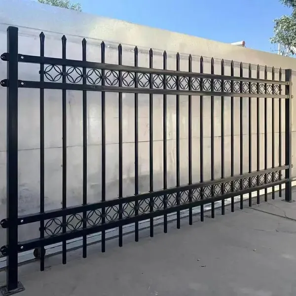 Steel Ornamental Guardrail Fence Panel for Garden and House Security photo-2