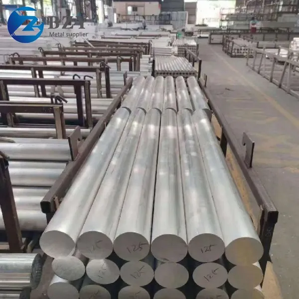 Aluminum Billet and Ingot 6063 6061 Aluminium Bar Alloy Rod Aluminum Round Bar in Stock photo-1
