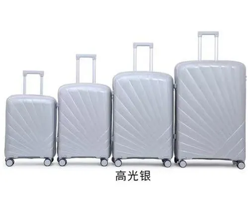 2026new Design PP Luggae 4pcs Set Trolley Bag pp Rolling Wheel Case photo-3