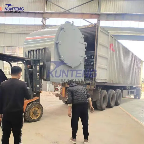 Multifunctional Smokeless Dry Distillation Wood Carbonizing Furnace for Briquette Charcoal photo-5