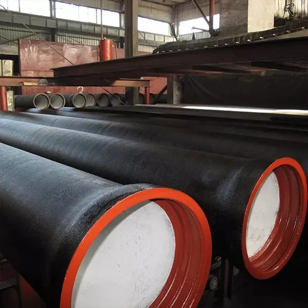Abrasion Resistant DI Cast Pipe DN600-DN1200 Mine Water Drainage System photo-3
