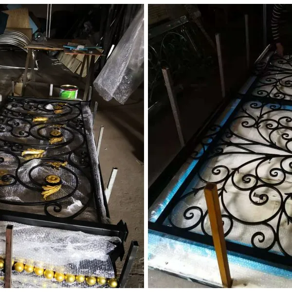 Wrought Iron Railing Iron Fence Panel Aluminum Fence