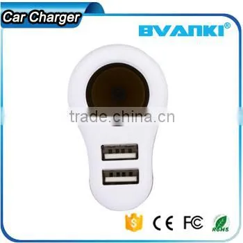 Brand New Multi Socket DC 12V/24V Dual Port Car Cigarette Lighter Splitter USB Plug Charger High Quality Online Shopping India photo-5