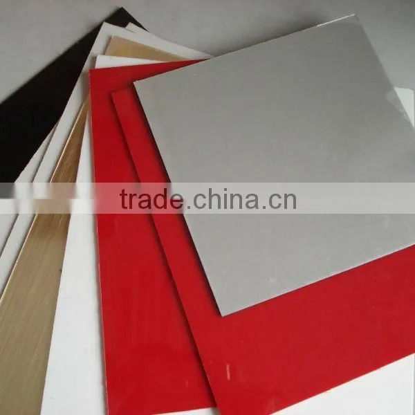 Red Color ABS Single Color Sheets for CNC