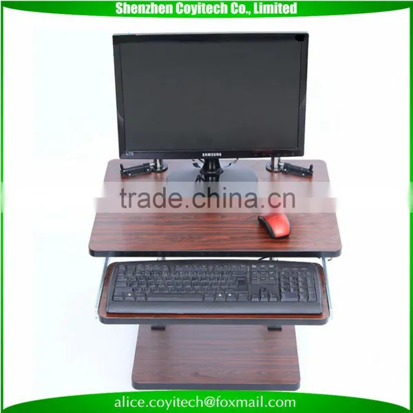 Ergonomic stand up desk converter standing desk conversion kit computer desk