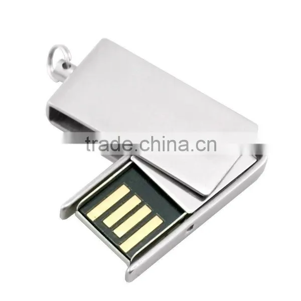 Customized Mini Usb Swivel Metal 32GB photo-3
