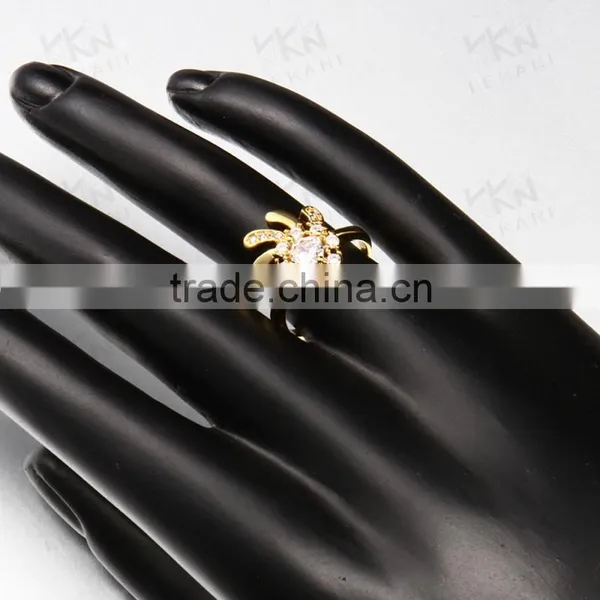 2015 New Latest Dubai Gold Ring Designs for Girls photo-5