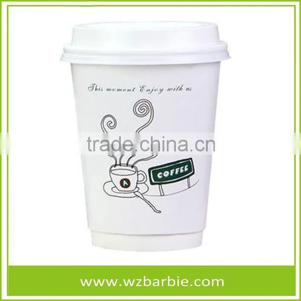 Logo Printed Disposable Hot Drink Paper Cups photo-3