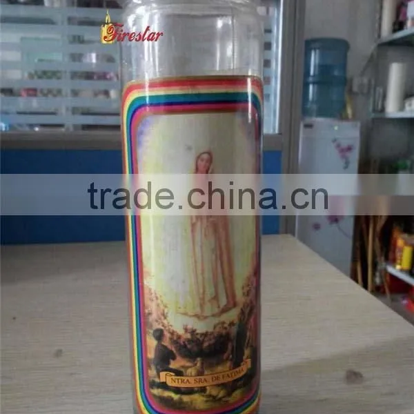 7 Day Glass Candles