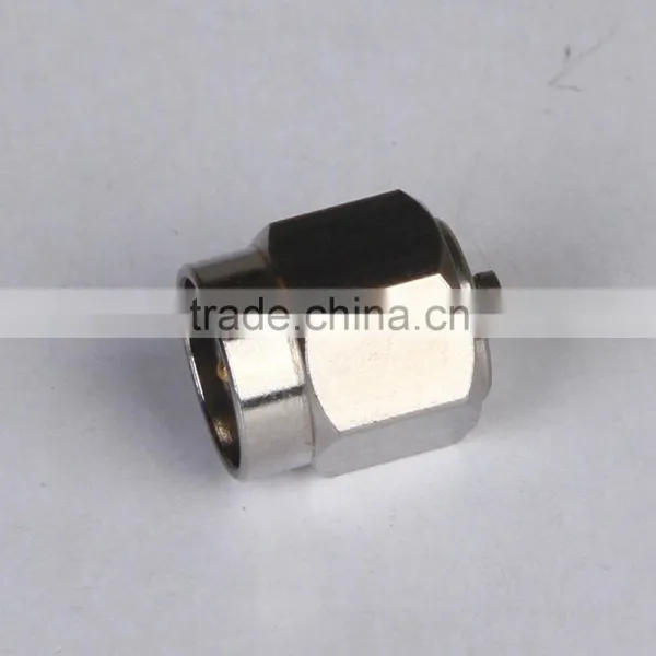 Type SMA Male Jack to IPEX Male Jack Straight RF Connector Adapter Brass photo-5