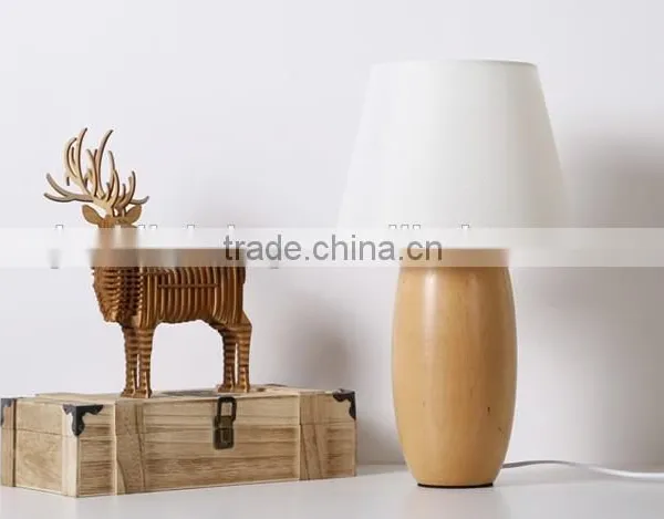 Modern Reading Wooden Table Lamp/desk Lamp for Hotel LED Wood Table Lamp LED Wood Table Light JK-879-17 photo-4