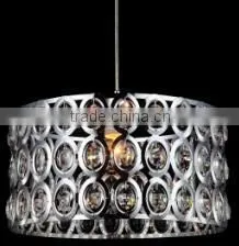 Crystal Round Pendant Light photo-2