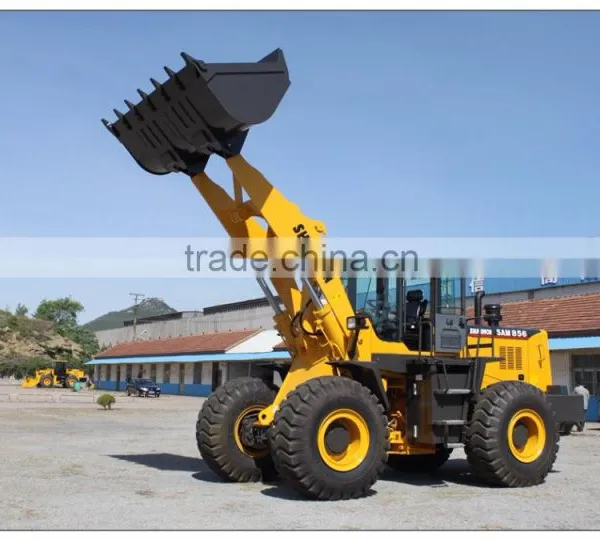 Chinese Supplier Earth Moving Machine Log Loader With Trailer Wheel Loader Price for Sale photo-3