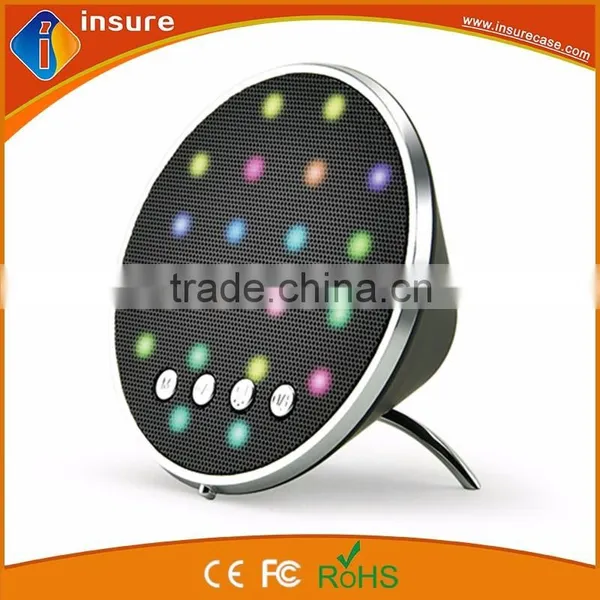 Colorful LED Light Small Portable Speakers Bluetooth photo-2