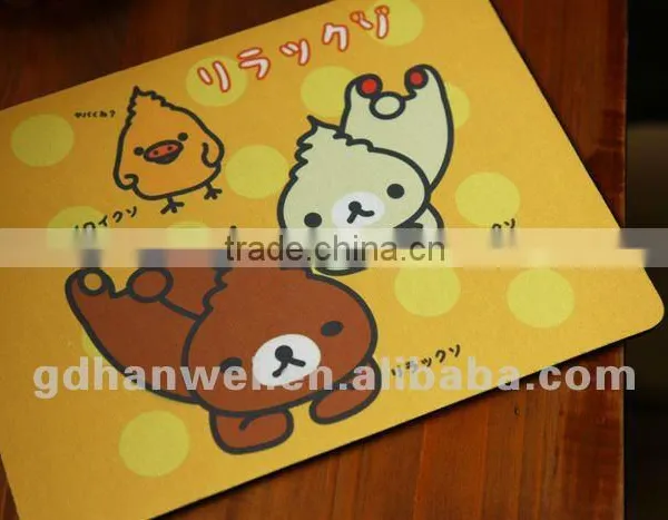 Animal Mouse Mat Cute Mouse Pad Neoprene Carpet