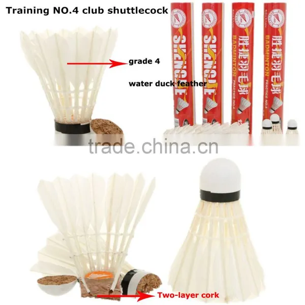 Club Training Using Durable Shuttlecock Badminton 2015 Hot Sale photo-5