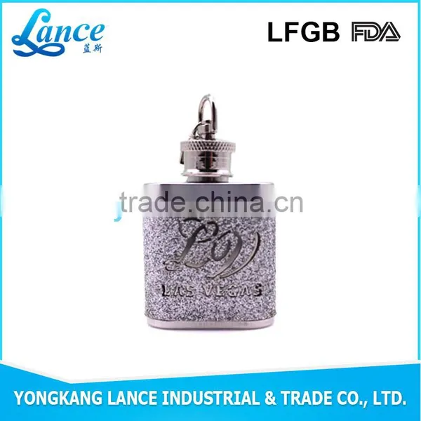 High Grade Stainless Steel Miniature Wine Bottles Wedding Favors photo-2