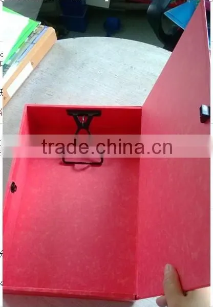 Recommended High Quality Raw Material for Box File A4 F/C Size 3'' Box File Dimensions Folding Cardboard File Box photo-2