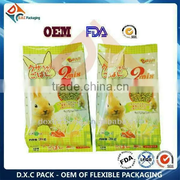 10KG Custom Print Foil Quad Seal Bag For Pet Food / Dog Food photo-6
