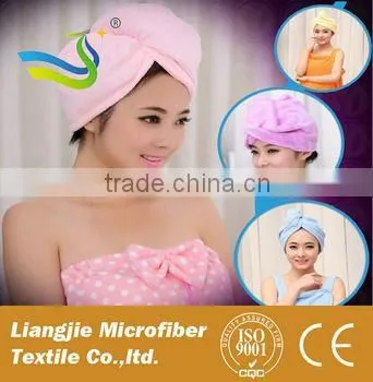 Turkish Hair Towel Hair Drying Cap China Textile photo-2