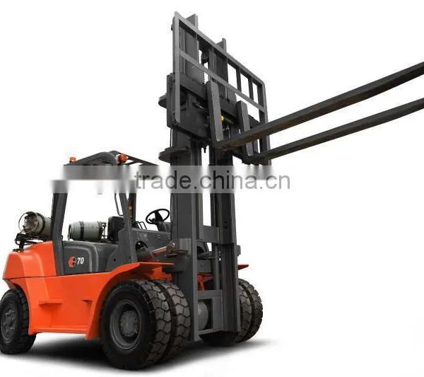 China Supplier 7ton LP Gas Engine Forklift Trucks for Sale photo-3