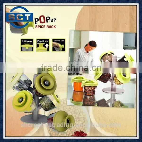 Plastic Spice Herbs Rack Spices Holder photo-6