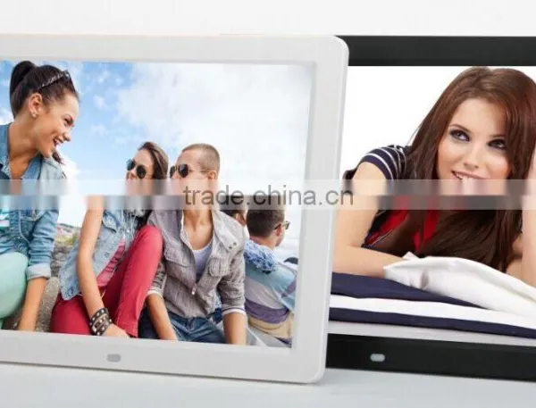 OEM High Quality Large Size Digital Photo Frame, HD ad Player, Electronic Albums photo-2