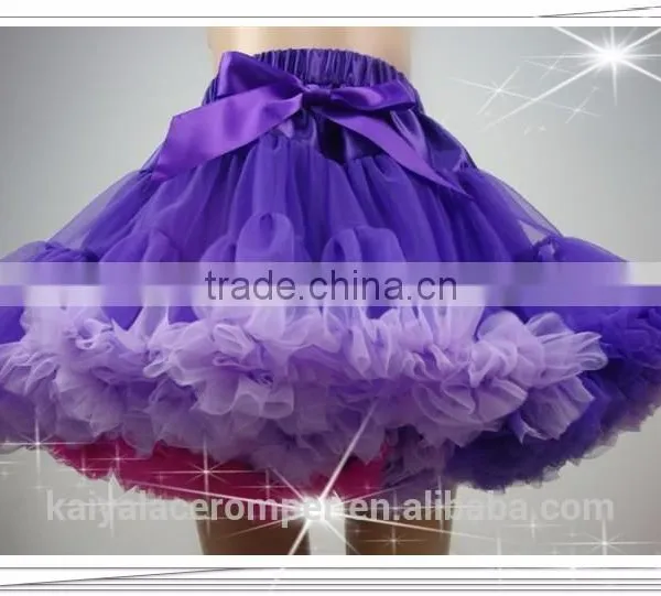 Wholesale Baby Petti Ruffled Pink Yellow Skirt for Baby Kids Baby Girl Chiffon Dress photo-6