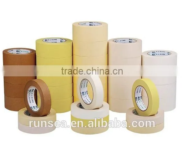 Adhesive Paper Corner Tape/ Auto Paint Masking Paper photo-3