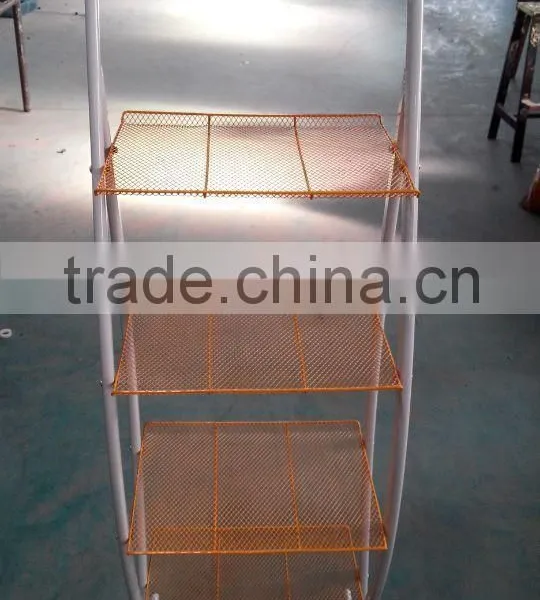 Orange Color Shampoo Display Shelf photo-4